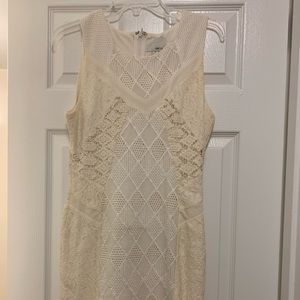 Greylin Women’s elegant knit Lace Sleeveless Dress